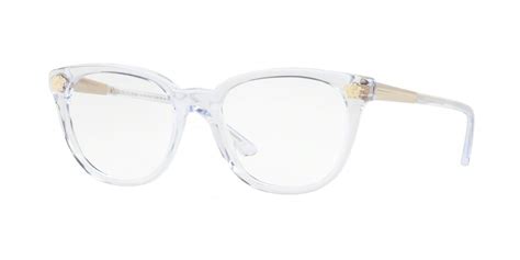 versace clear glasses.